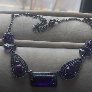 Purple choker